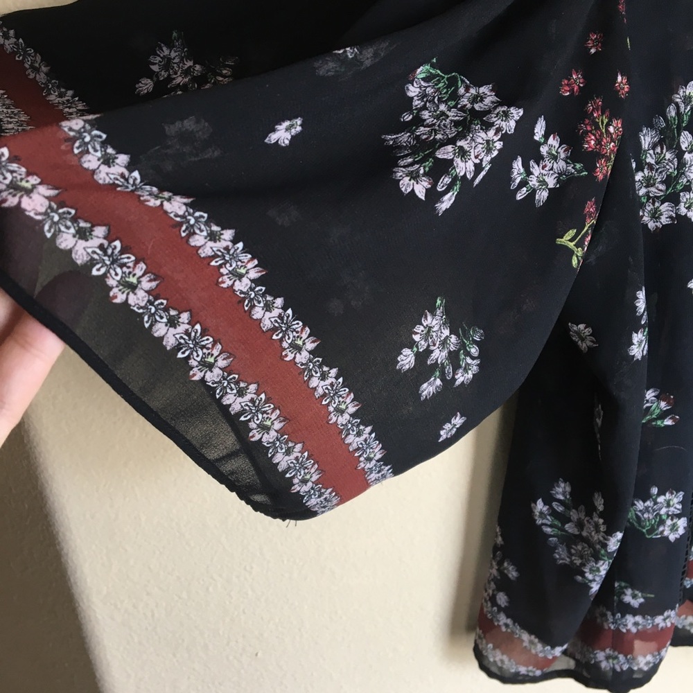 No Label Boho Sheer Blouse - Picture 5 of 7